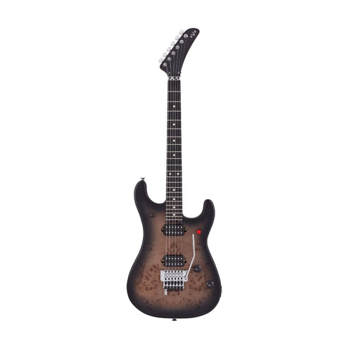EVH 5150 Series Deluxe Poplar Burl Electric Guitar, Black Burst