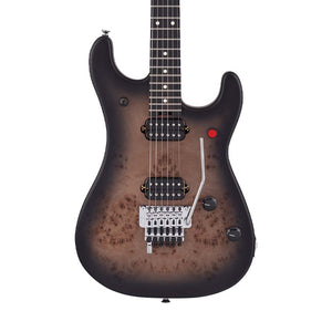 EVH 5150 Series Deluxe Poplar Burl Electric Guitar, Black Burst