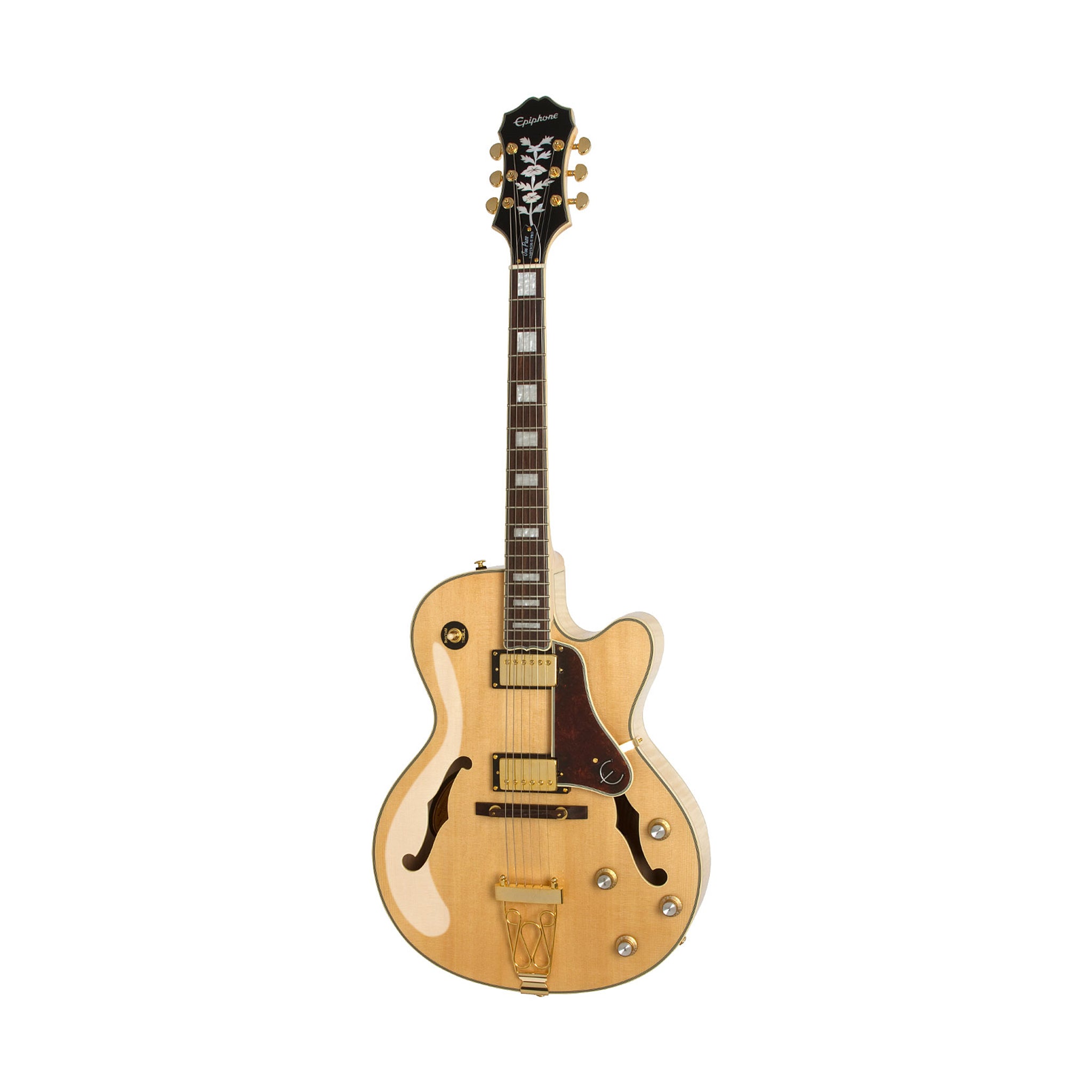 Epiphone Joe Pass Emperor-II Pro Electric Guitar, Natural (NOS)