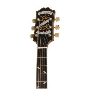 Epiphone Masterbilt Century Zenith Roundhole Acoustic Guitar, Vintage Natural (NOS)