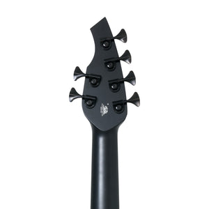 Ernie Ball Music Man Bongo 6-String Bass Guitar, Ebony FB, Stealth Black