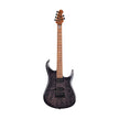 Ernie Ball Music Man JP15 Electric Guitar, Roasted Maple FB, Translucent Black Quilt
