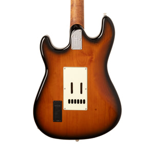 Ernie Ball Music Man Cutlass Trem Electric Guitar, Maple FB, Vintage Tobacco
