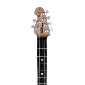 Ernie Ball Music Man St. Vincent Goldie Electric Guitar, Ebony FB, Cashmere
