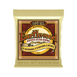 Ernie Ball Earthwood Custom Light 12-String 80/20 Bronze Acoustic Guitar Strings