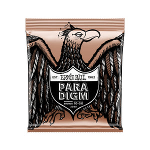 Ernie Ball Paradigm Extra Light Phosphor Bronze Acoustic Guitar Strings, 10-50