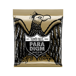 Ernie Ball Paradigm Medium 80/20 Bronze Acoustic Guitar Strings, 13-56