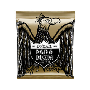 Ernie Ball Paradigm Extra Light 80/20 Bronze Acoustic Guitar Strings, 10-50