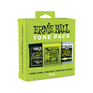 Ernie Ball Regular Slinky Tone Pack Electric Guitar Strings, 10-46