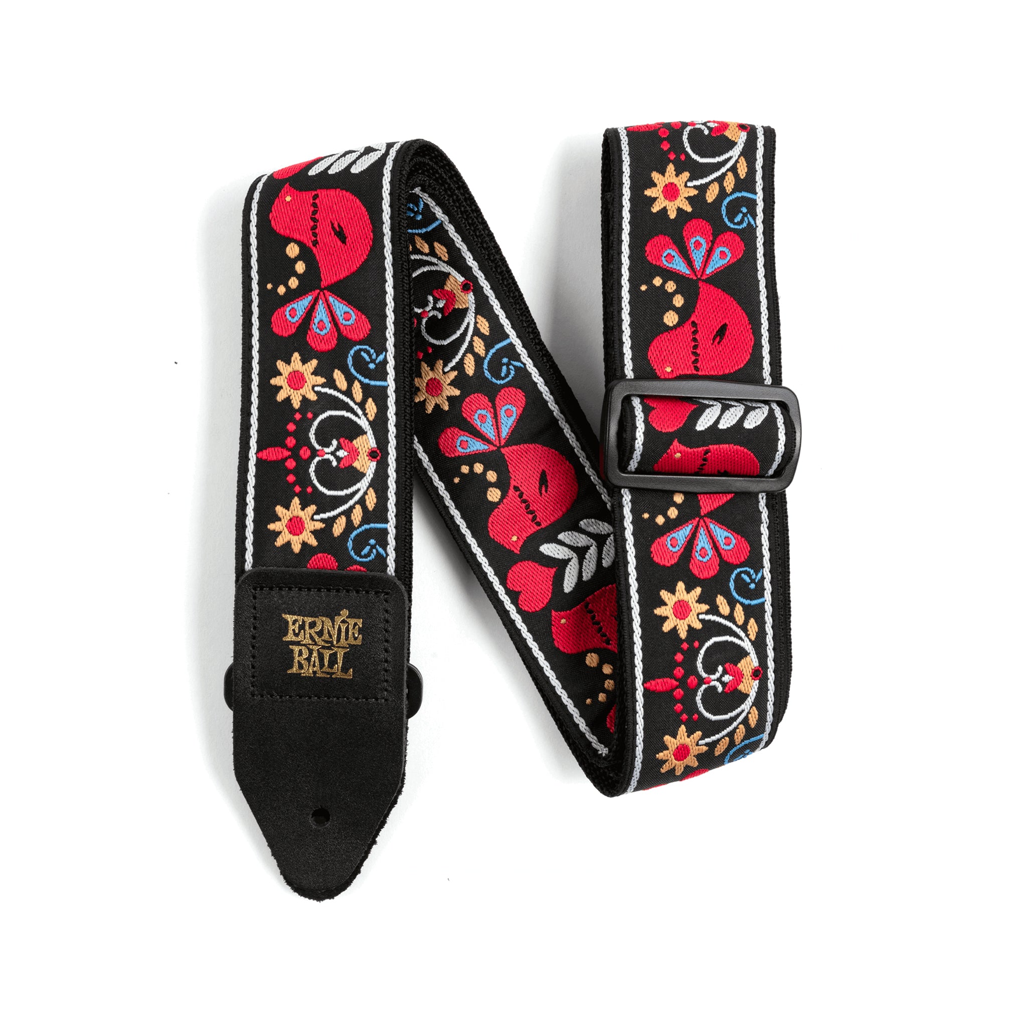Ernie Ball Jacquard Guitar Strap, Redbird Rising