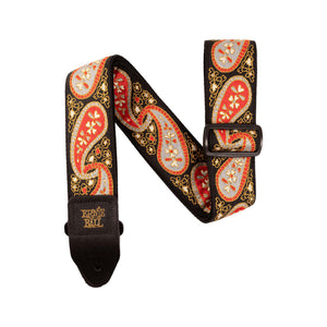 Ernie Ball Jacquard Guitar Strap, Midnight Paisley