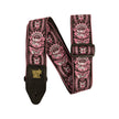 Ernie Ball Polypro Jacquard Guitar Strap, Pink Orleans