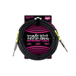 Ernie Ball 20' Straight / Straight Instrument Cable Black