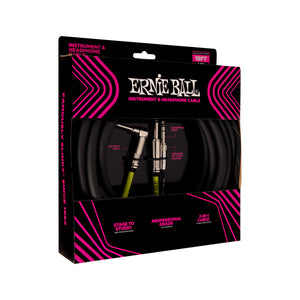 Ernie Ball 18ft Instrument and Headphone Combo Cable