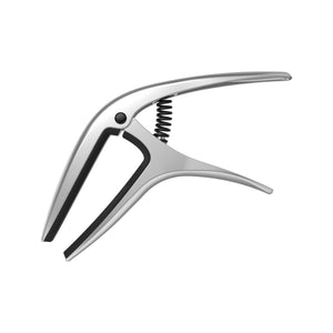 Ernie Ball Axis Dual Radius Capo, Silver Satin
