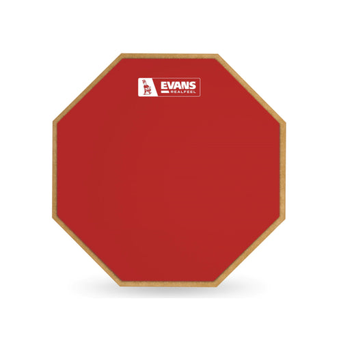 Evans RF12G-RED 12inch Limited Edition Barney Beats Practice Pad