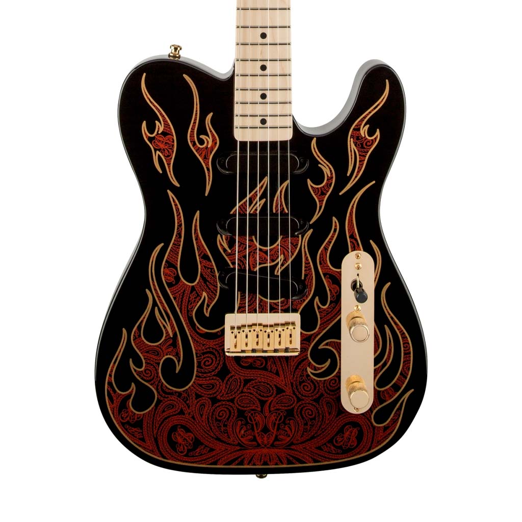 James Burton Telecaster® Fender James Burton Telecaster Electric Guitar w/Case, Maple Neck