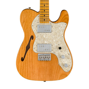 Fender American Vintage II 72 Telecaster Thinline Electric Guitar, Maple FB, Aged Natural
