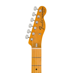 Fender American Vintage II 72 Telecaster Thinline Electric Guitar, Maple FB, Aged Natural
