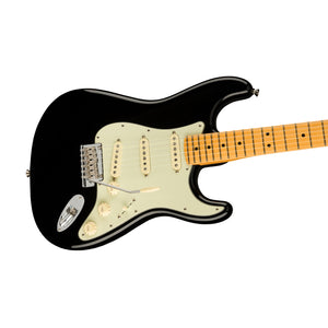 Fender American Professional II Stratocaster Electric Guitar, Maple FB, Black