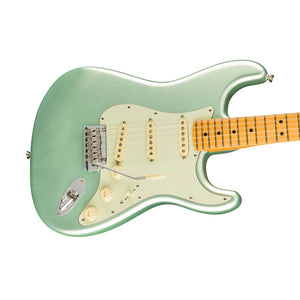 Fender American Professional II Stratocaster Electric Guitar, Maple FB, Mystic Surf Green