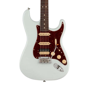 Fender Ltd Ed American Professional II HSS Stratocaster Electric Guitar, RW FB, Sonic Blue