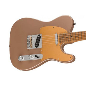 Fender American Professional II Telecaster Electric Guitar, Roasted Maple FB, Shoreline Gold