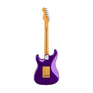 Fender FSR American Ultra Stratocaster Electric Guitar, Ebony FB, Plum Metallic