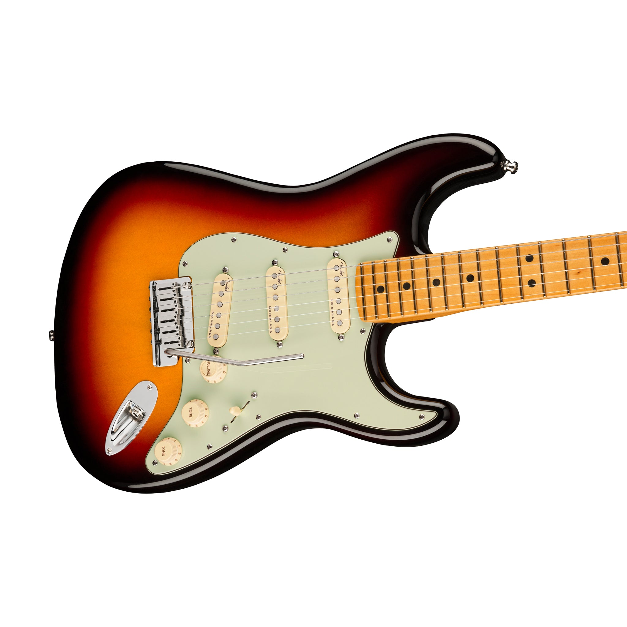 Fender American Ultra Stratocaster Electric Guitar, Maple FB
