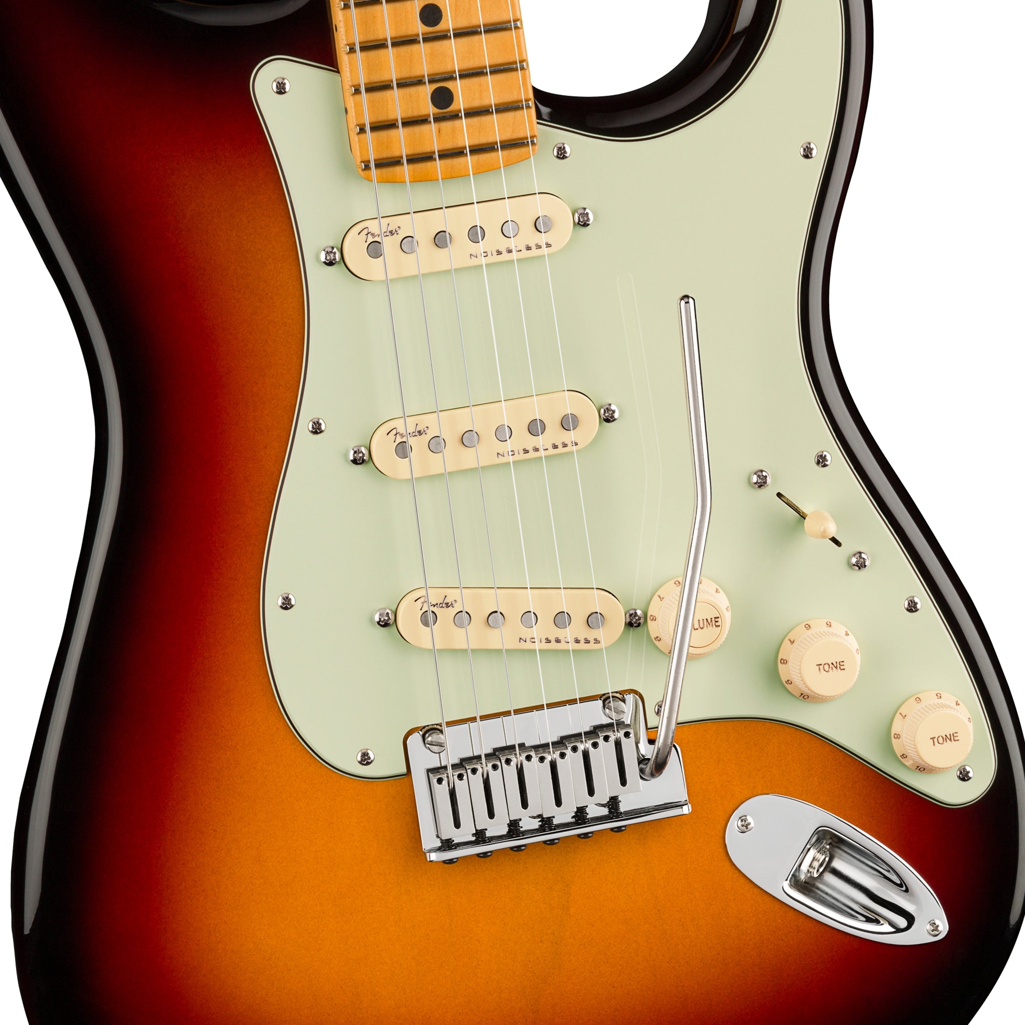 Fender American Ultra Stratocaster Electric Guitar, Maple FB