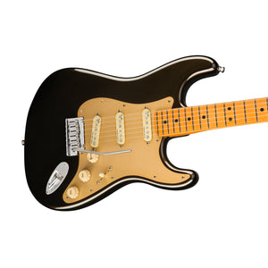 Fender American Ultra Stratocaster Electric Guitar, Maple FB, Texas Tea
