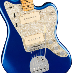 Fender American Ultra Jazzmaster Guitar, Maple FB, Cobra Blue