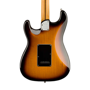Fender American Ultra Luxe Stratocaster Electric Guitar, Maple FB, 2-Color Sunburst