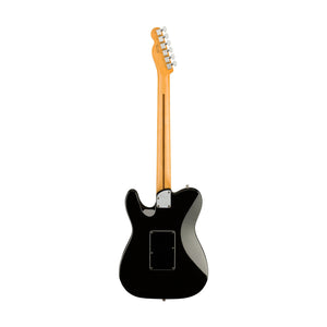 Fender American Ultra Luxe Telecaster Floyd Rose HH Electric Guitar, Maple FB, Mystic Black