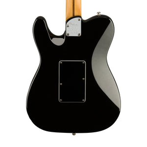 Fender American Ultra Luxe Telecaster Floyd Rose HH Electric Guitar, Maple FB, Mystic Black