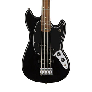Fender Limited Edition Player Mustang Bass Guitar, Pau Ferro FB, Black
