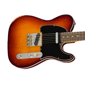 Fender Jason Isbell Custom Telecaster Electric Guitar, RW FB, 3-Colour Chocolate Burst