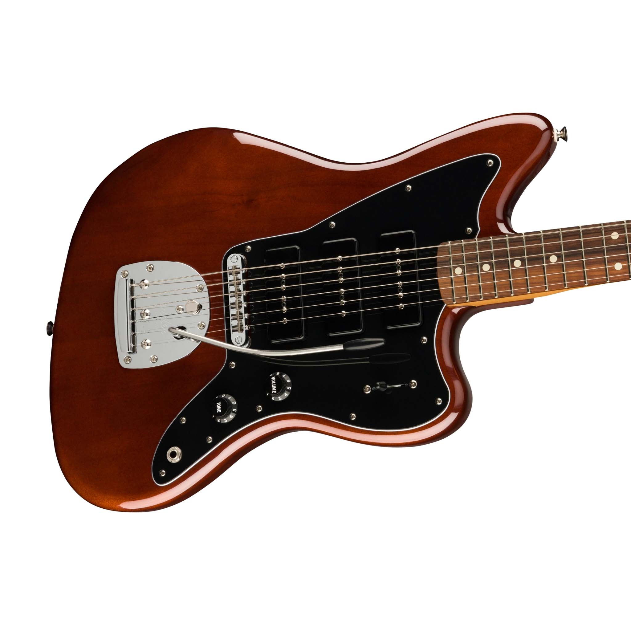 Fender Noventa Jazzmaster Electric Guitar, PF FB, Walnut – Swee
