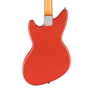 Fender Kurt Cobain Jag-Stang Electric Guitar, RW FB, Fiesta Red