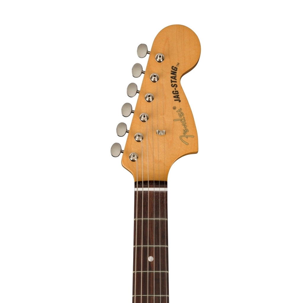Fender Kurt Cobain Jag-Stang Electric Guitar, RW FB, Fiesta Red
