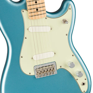 Fender Player Duo-Sonic Electric Guitar, Maple FB, Tidepool