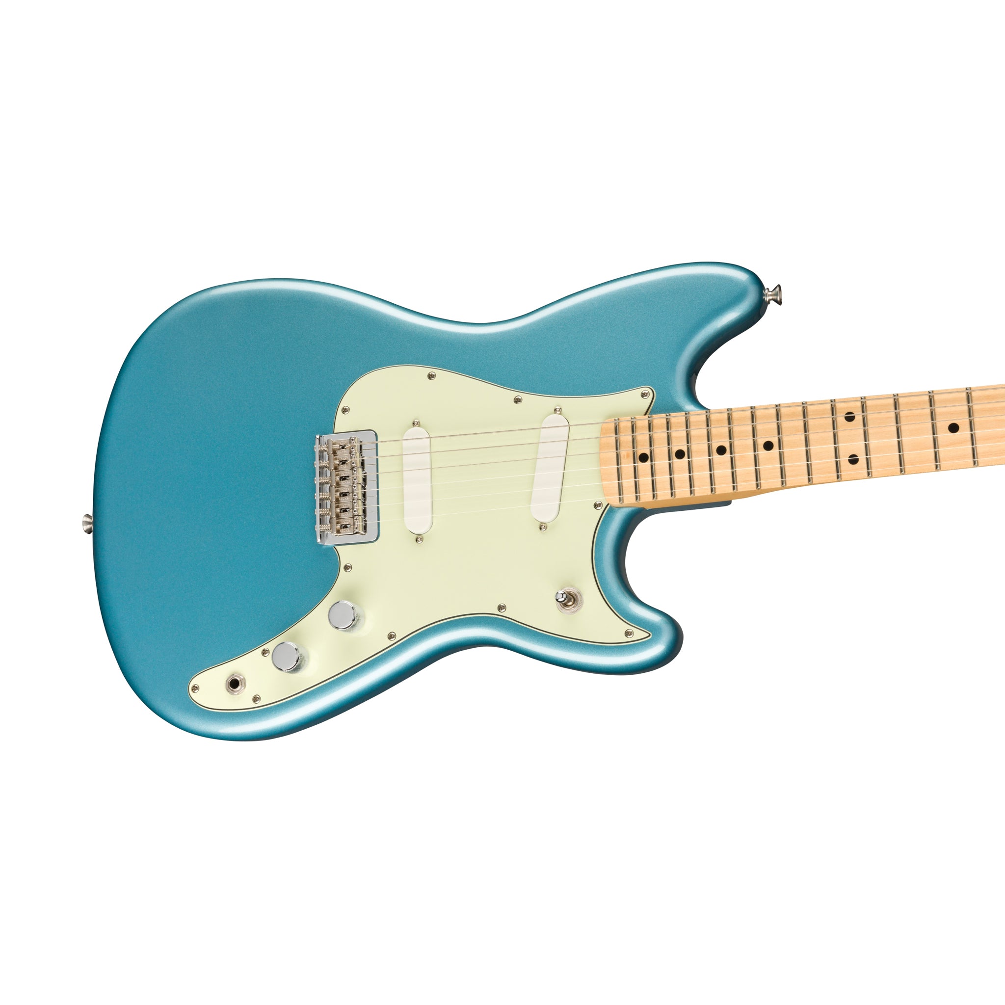 Fender Player Duo-Sonic Electric Guitar, Maple FB, Tidepool – Swee