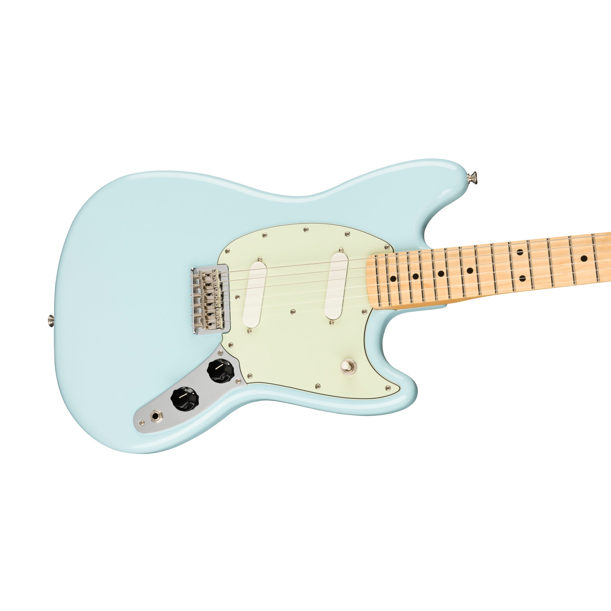 Fender Player Mustang Electric Guitar, Maple FB, Sonic Blue – Swee