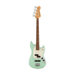 Fender Ltd Ed Player Mustang PJ Bass Guitar, Pau Ferro FB, Surf Green