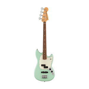 Fender Ltd Ed Player Mustang PJ Bass Guitar, Pau Ferro FB, Surf Green