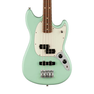 Fender Ltd Ed Player Mustang PJ Bass Guitar, Pau Ferro FB, Surf Green
