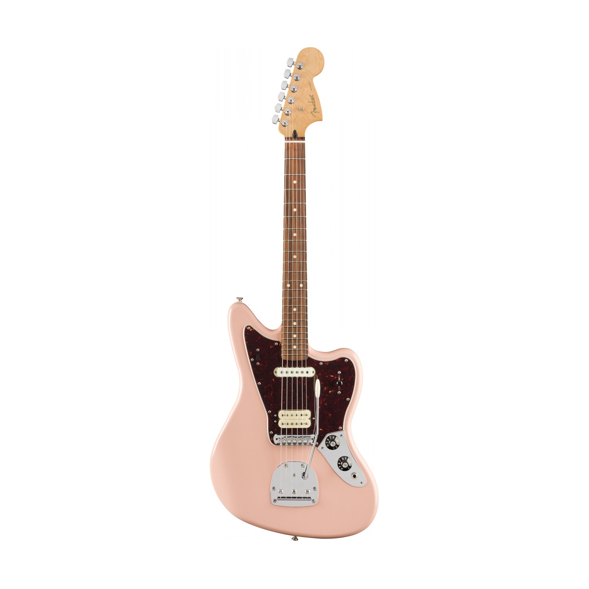 Fender Limited Edition Player Jaguar Electric Guitar, Pau Ferro FB, Shell Pink