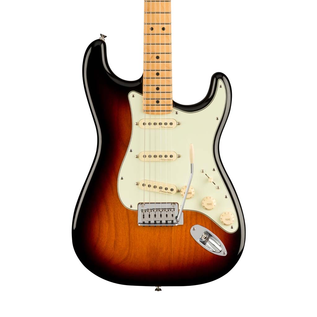 Fender Player Plus Stratocaster Electric Guitar, Maple FB, 3-Color