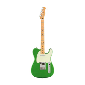 Fender Player Plus Telecaster Electric Guitar, Maple FB, Cosmic Jade