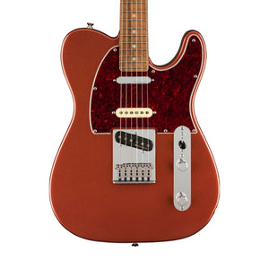 Fender Player Plus Nashville Telecaster Electric Guitar, PF FB, Aged Candy Apple Red